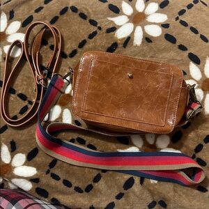 Small Leather Crossbody Like New